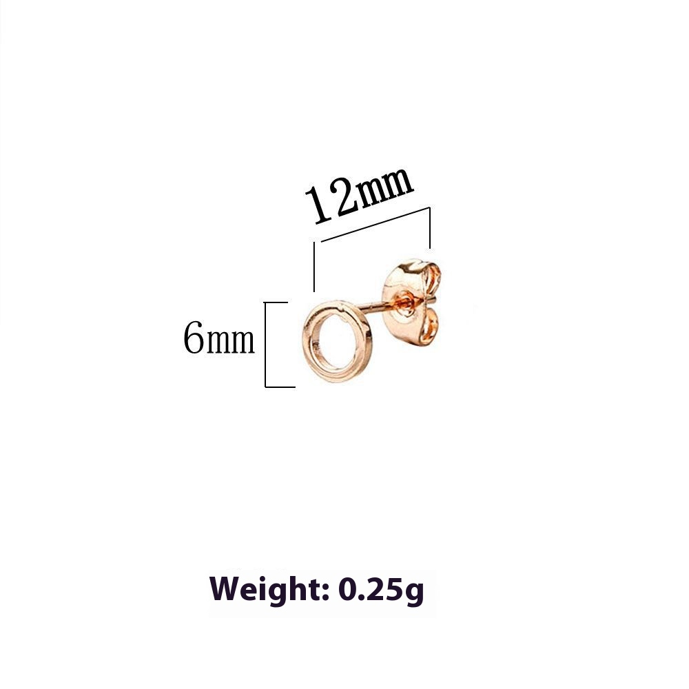 6mm Rose Gold Single