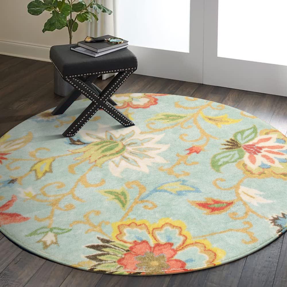 Title 3, Ethnic Style Carpet European Round Household