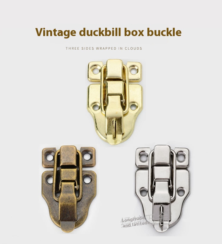 Title 4, Duck Mouth Buckle Hidden Box Buckle Hardware Bu...