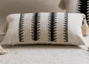Waist Pillow In Beige 30X50