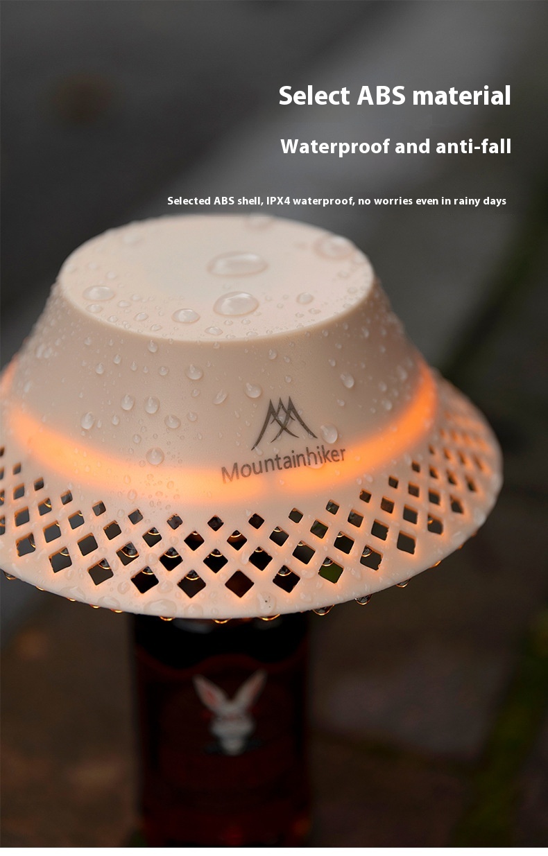 Title 8, Wine Bottle Lampshade Outdoor Camping Lantern