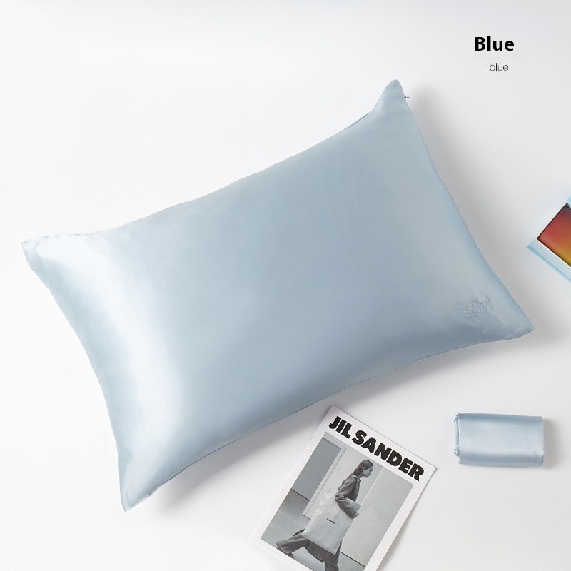 Title 2, Silver Ion Glossy Silk Pillowcase