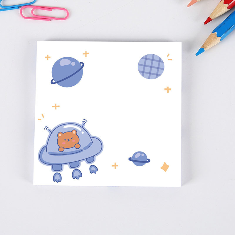 Sticky Notes Space Bear