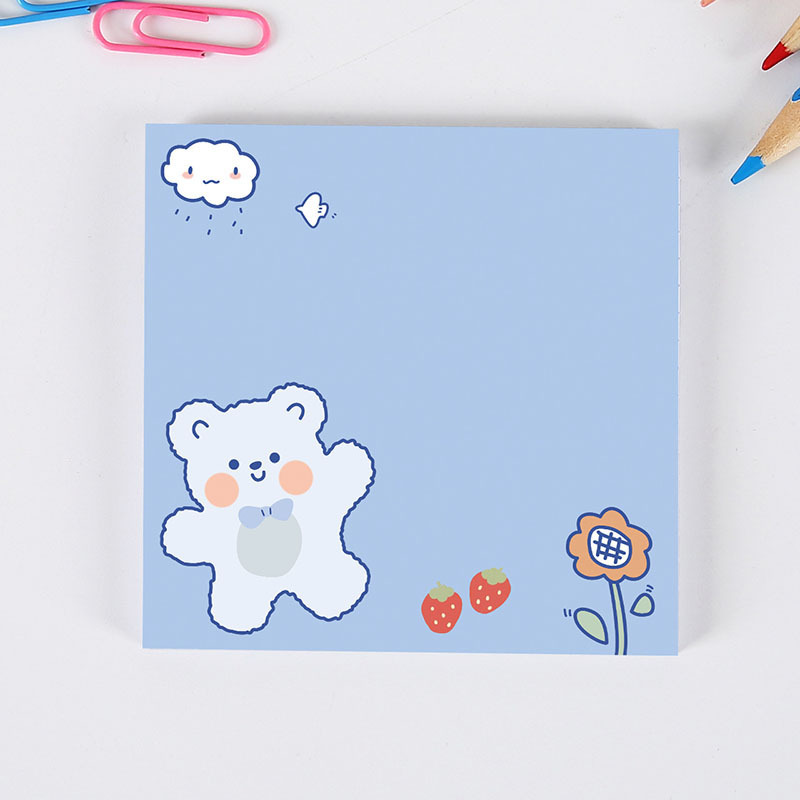 Sticky Notes Happy Bear