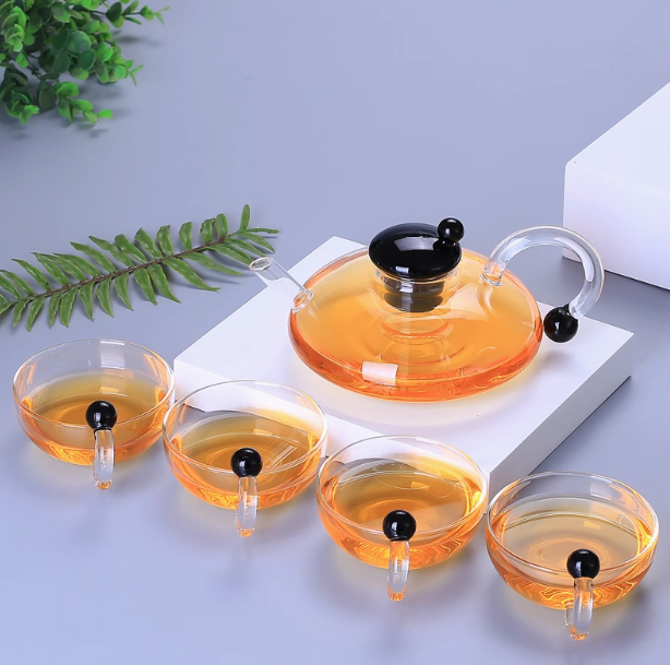 Transparent Pot 4 Cups