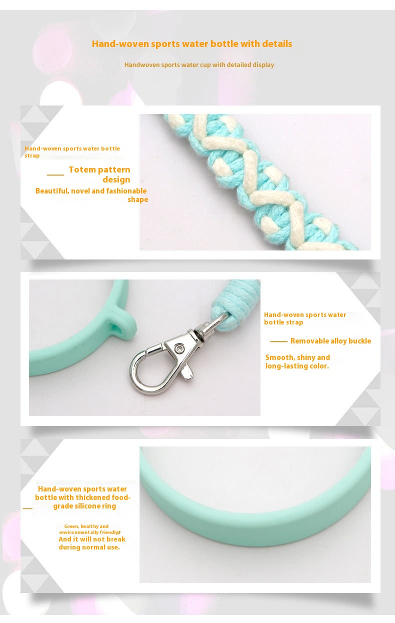 Title 3, Handmade Knitted Belt Food Grade Silicone Ring ...