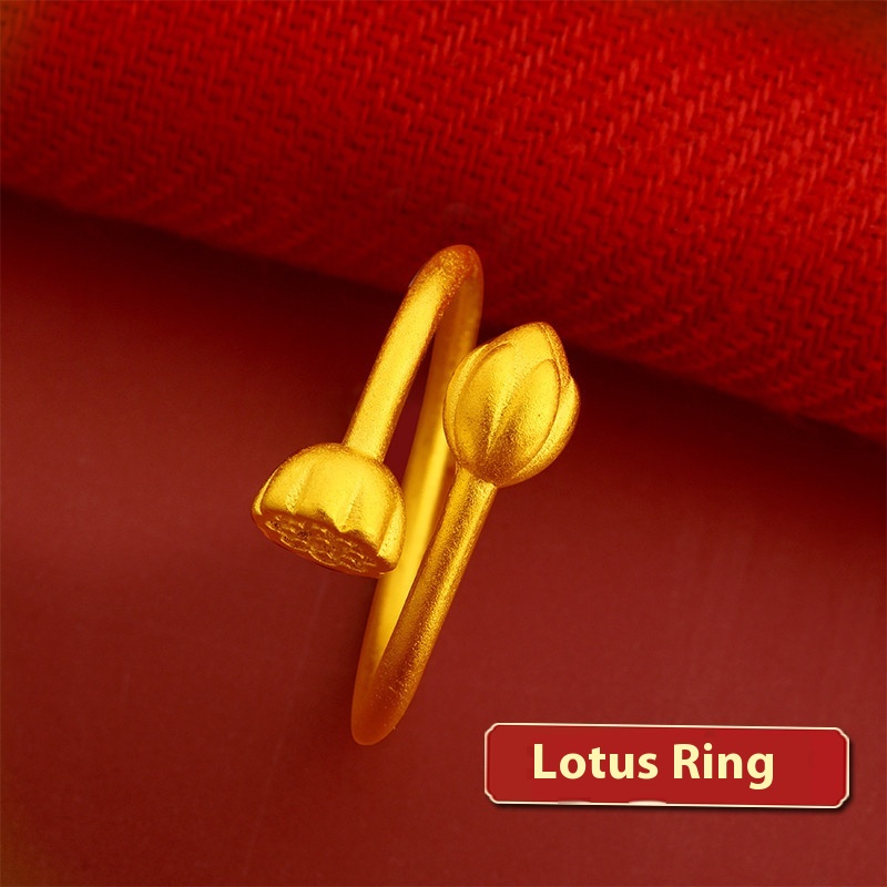 Lotus Seedpod Ring