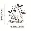 Car Body Sticker Halloween Ghost Bat English Reflective Sticker view 9