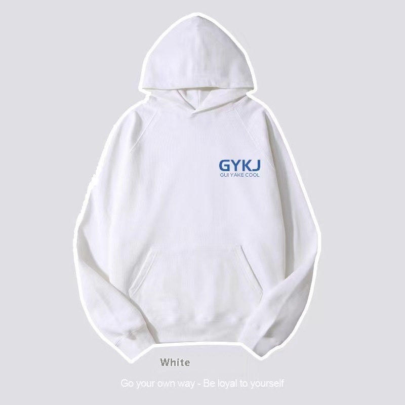 White Hooded Top GYKJ