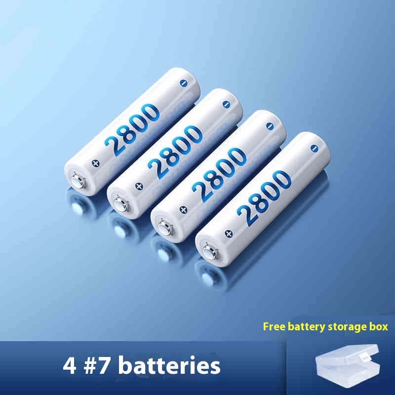 4PCS No. 7Battery