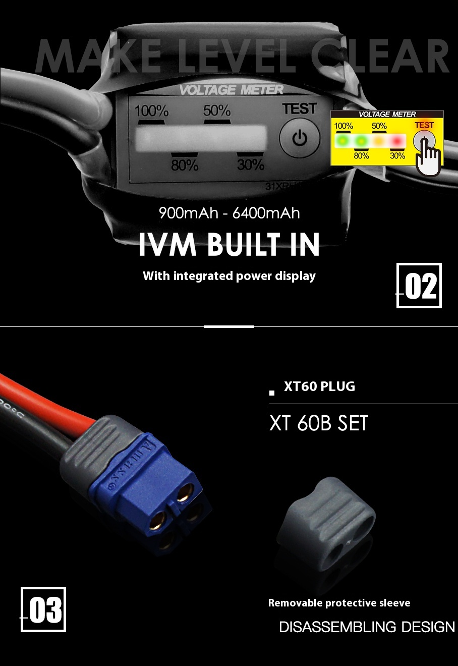 Title 2, Fixed-wing Lithium Battery 2200 MA