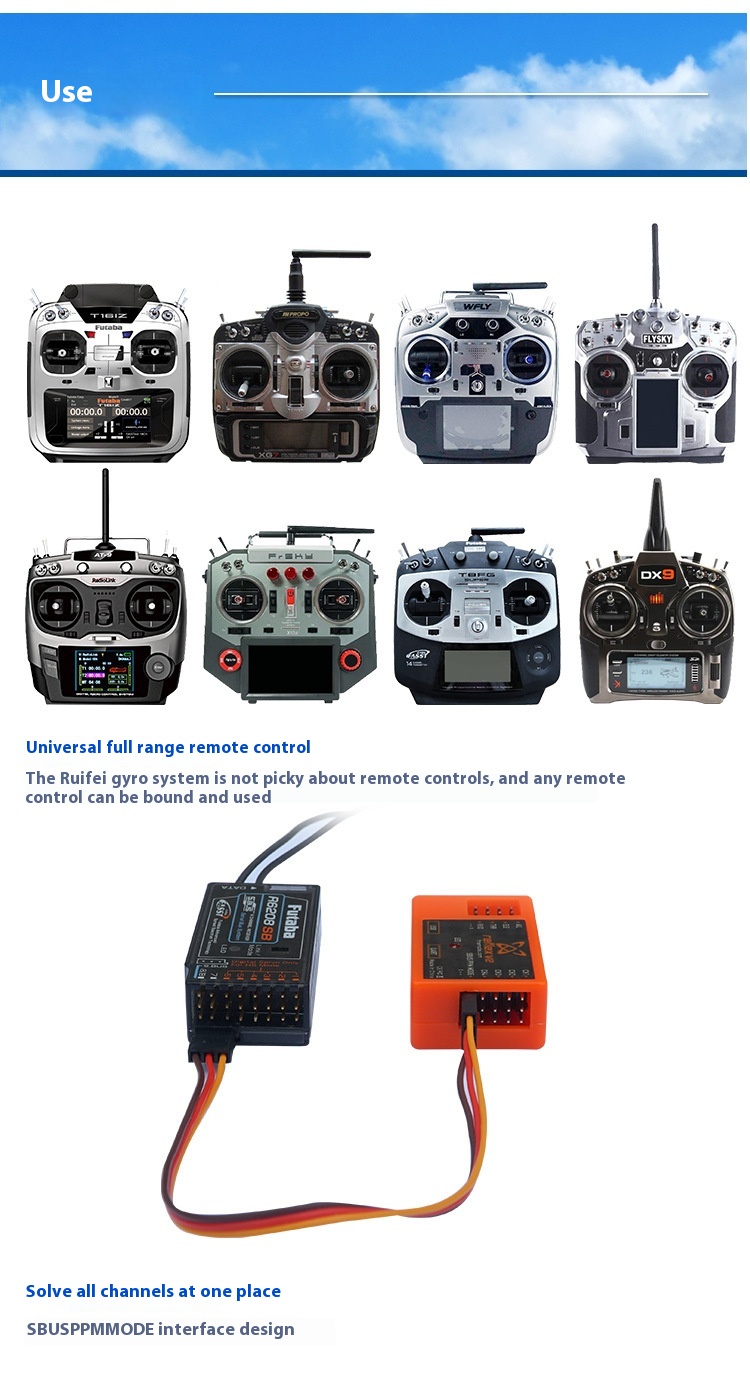 Title 7, Ruifei FMS Flight Control System V3 External Gy...