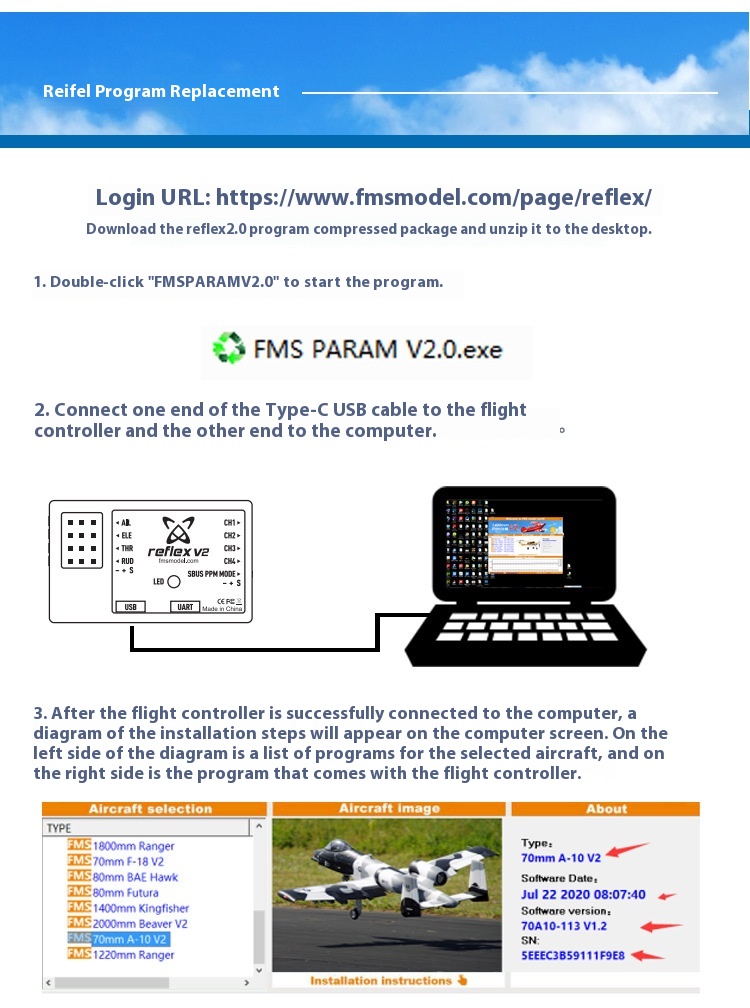 Title 6, Ruifei FMS Flight Control System V3 External Gy...