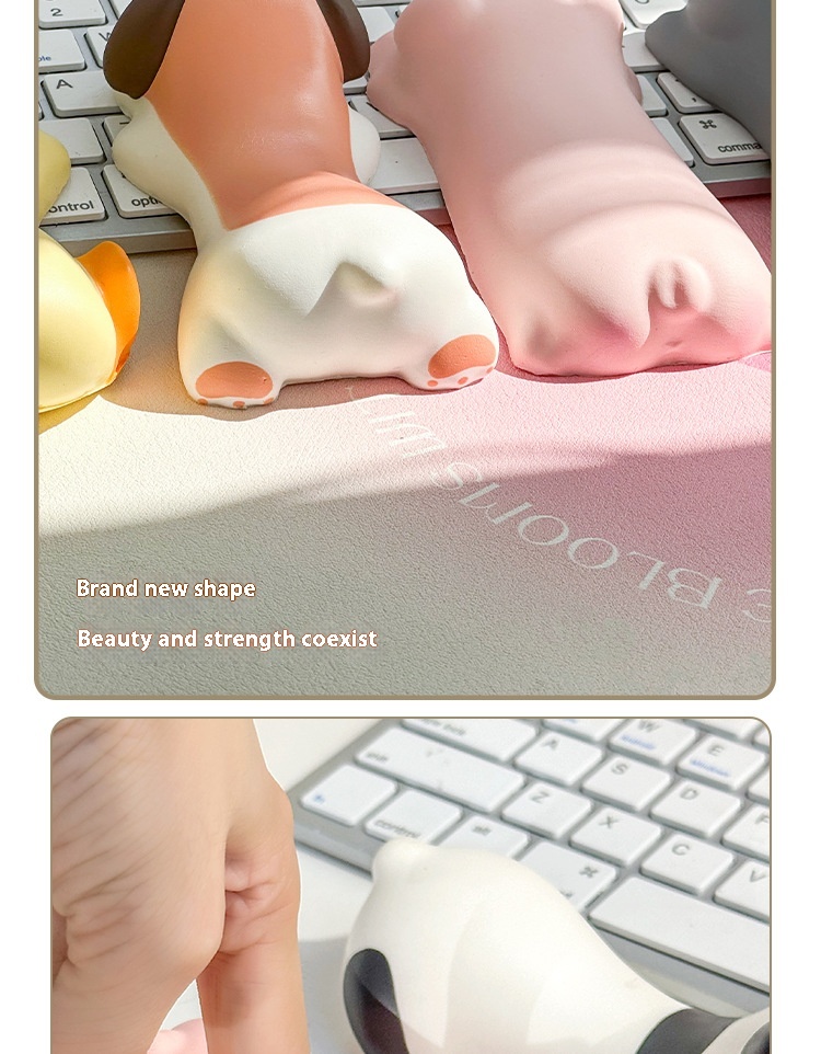 Title 6, Decompression Mouse Pad With Memory Sponge Wris...