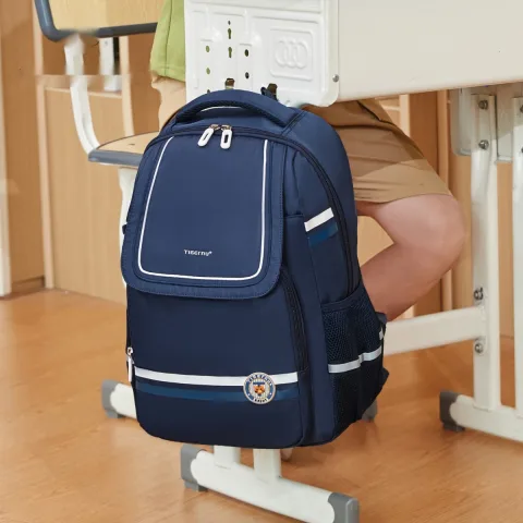 Primary School Spine Protection Schoolbag Burden Reduction Large Capacity