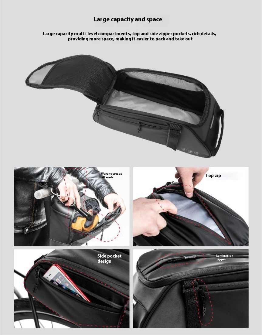 Title 4, Bike Shelf Bicycle Reflective Carry Bag