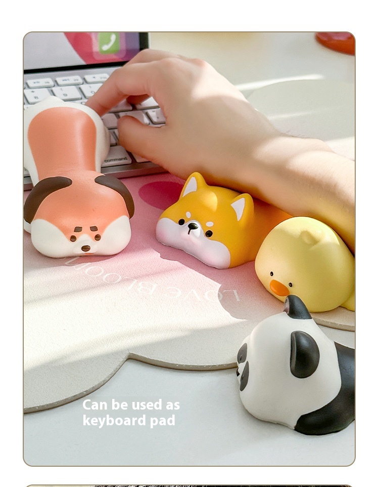 Title 15, Decompression Mouse Pad With Memory Sponge Wris...