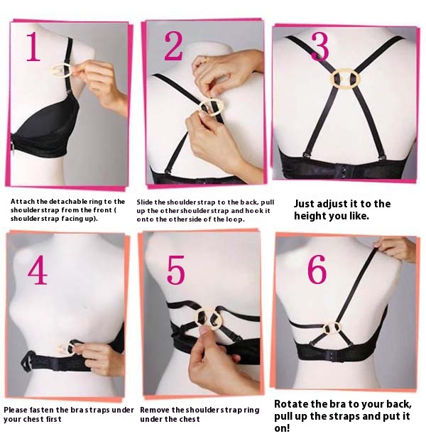 Title 4, Invisible Non-slip Bra Hook Bra Belt Underwear ...