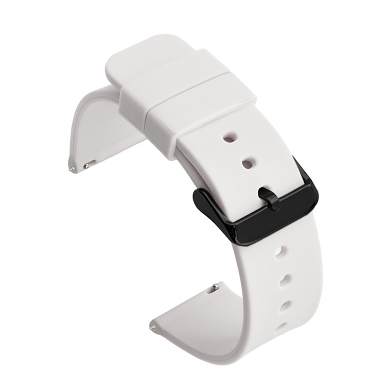 Multicolor silicone waterproof smart watch band for everyday use