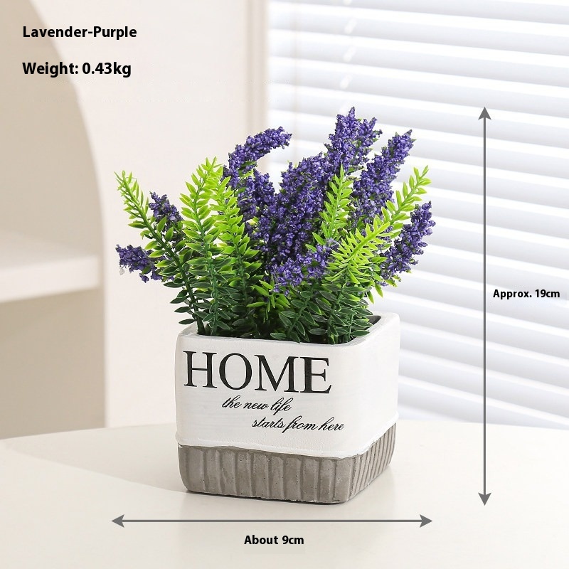 Purple Lavender HOME Basin