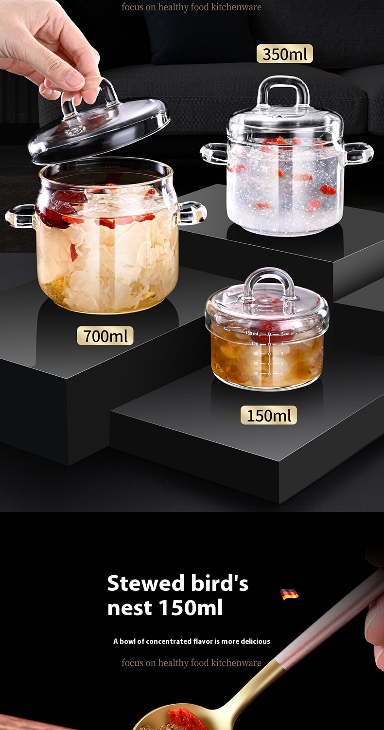 Title 14, High Temperature Resistant Glass With Lid Slow ...