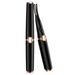 Electric Eyelash Curler Three-gear Temperature Control Clip Ironing Integrated Ironing Curler - Black - View 1