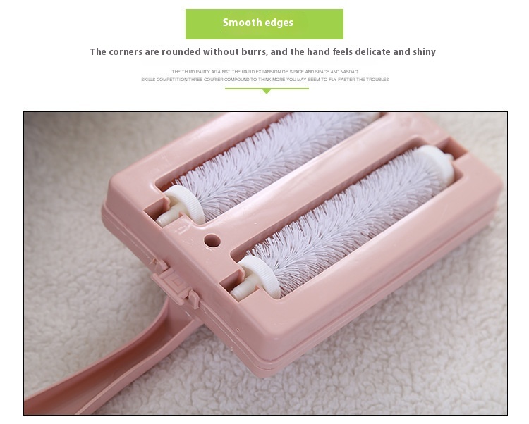 Title 8, New Three-roller Household Carpet Cleaning Brush