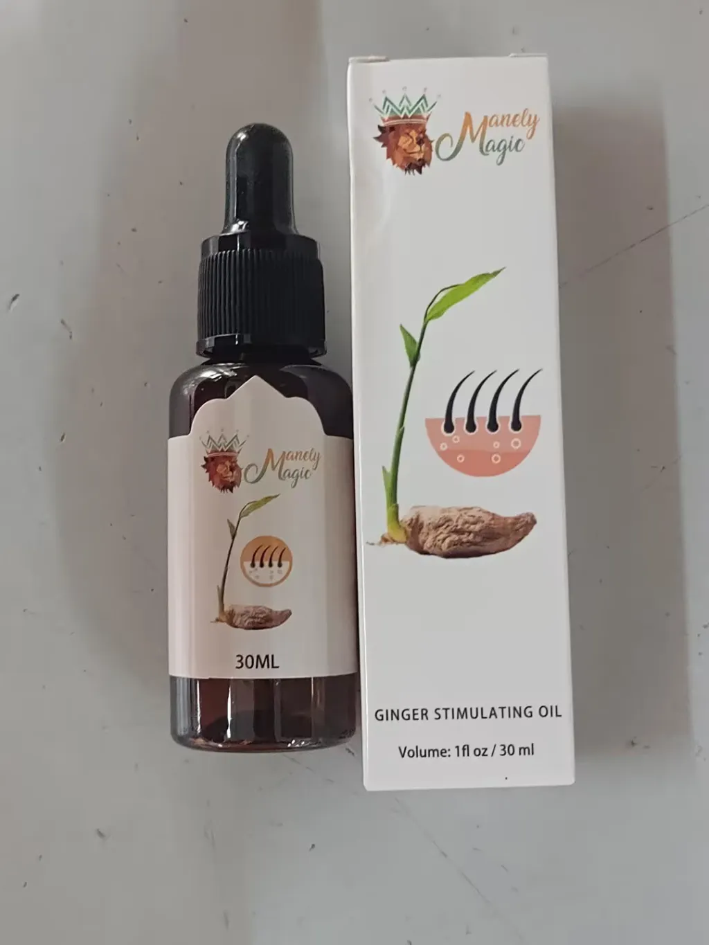Ginger Hair Care Essential Oil - 30Ml