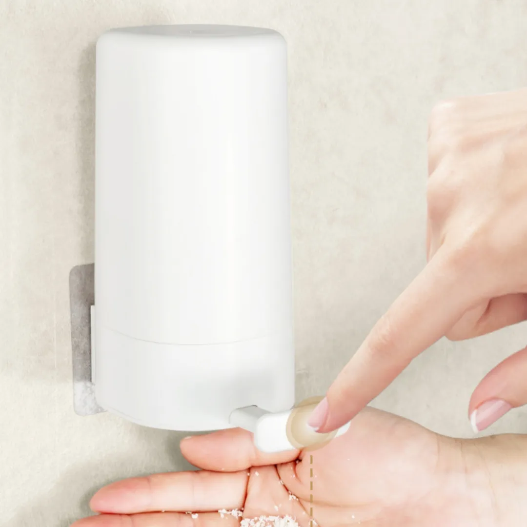 Soap Grinder Dispenser Soap Box Wall Mounted Dry Organizer Box Soap Powder Grinding Box For Restaurant Kitchen Office Gyms Hotel – image 3