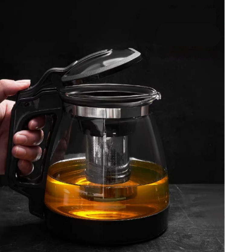 High Temperature Resistant Thickened Glass Scented Teapot - Image 4