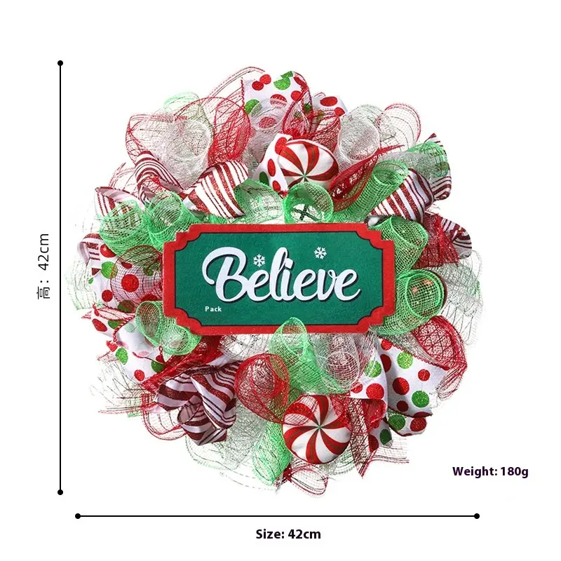 Christmas Wreath Garden Wreath Holiday Decoration