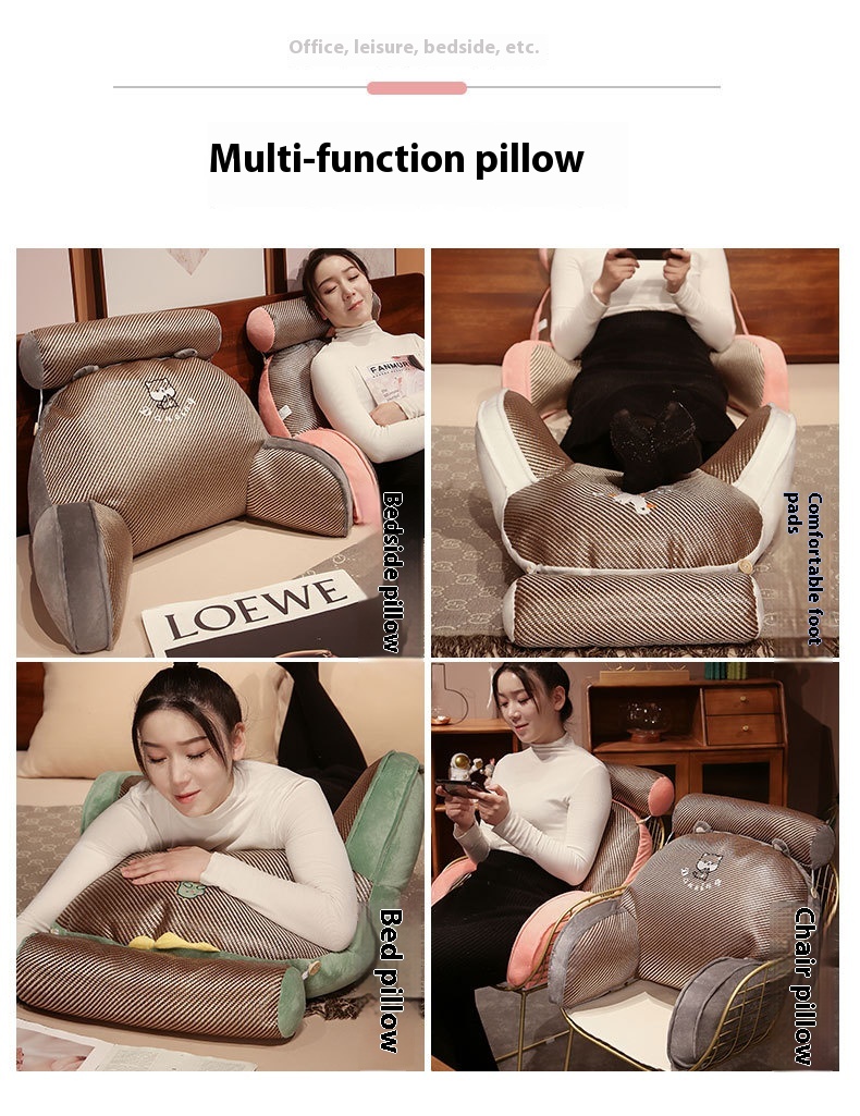 Title 2, Office Long-sitting Waist Support Sofa Cushion ...