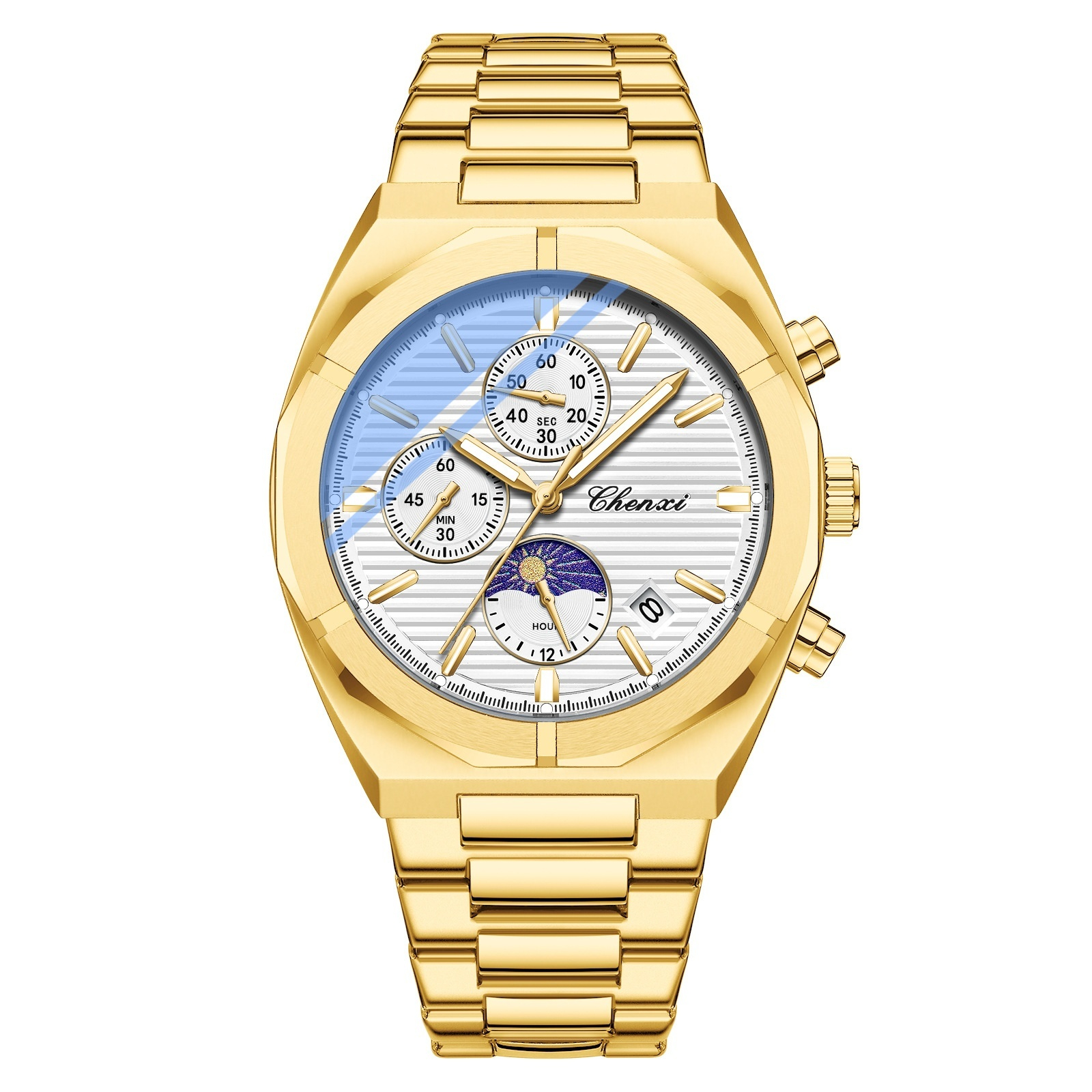 Gold Shell White Surface