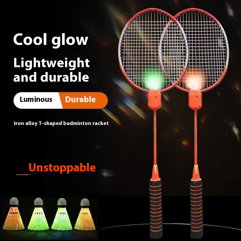 Orange Pair With Racket Bag