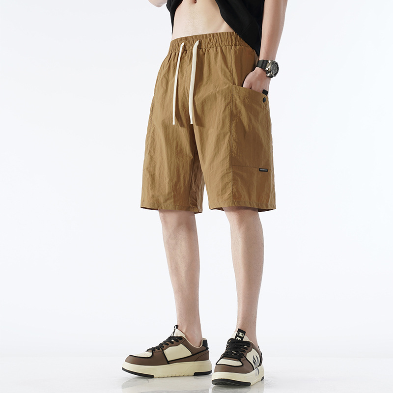 Title 2, Heren zomer shorts van nylon ice silk, ademend ...