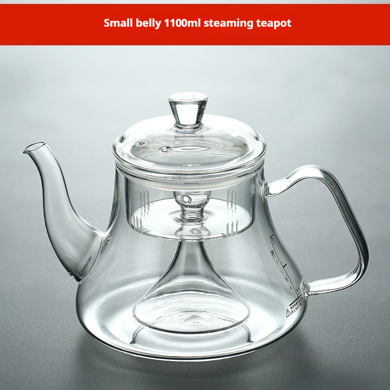 D Model 1100ml Steam Teapot