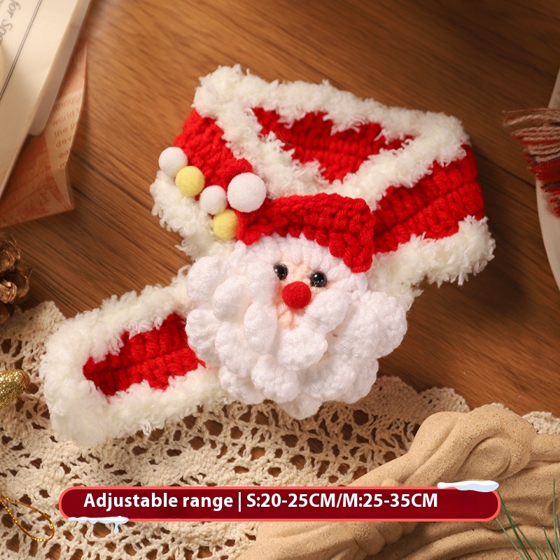 Plush Santa Claus Scarf