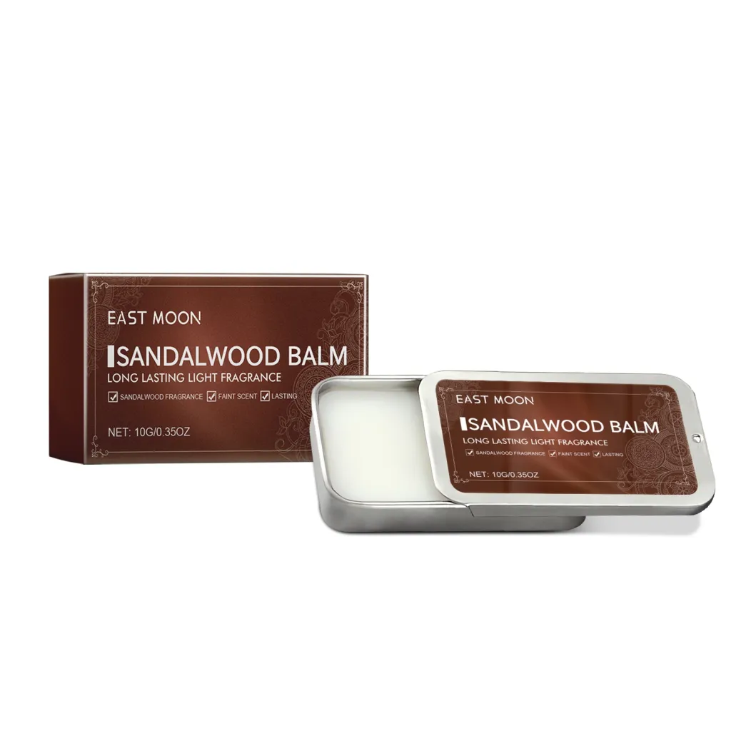 Men's Solid Fragrance Cream - Sandalwood Fragrance