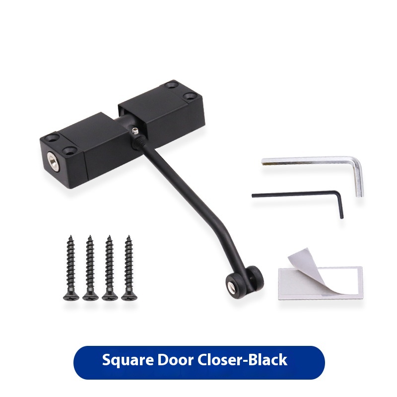 902 New Door Closer Black