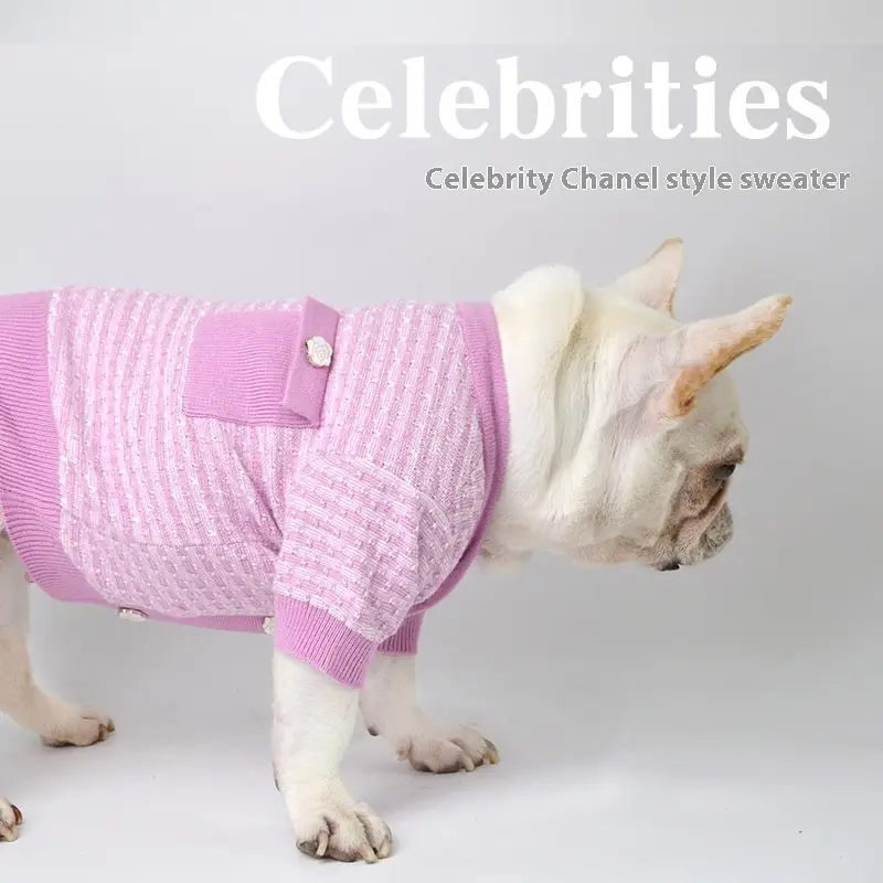 Autumn And Winter Pet Classic Style Schnauzer Clothes