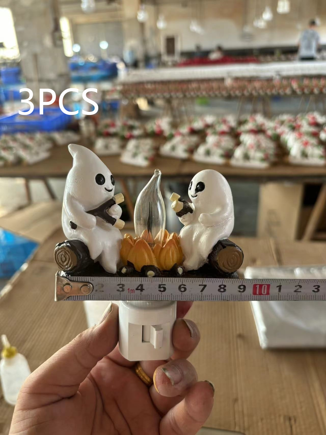 Ghost Candlestick X3Pcs