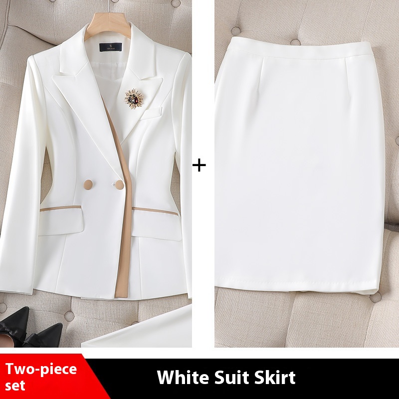 White Suit Skirt