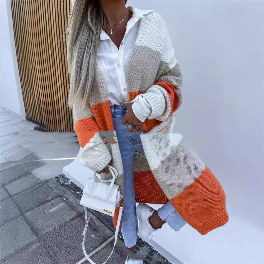 Title 5, Locker Long Strick Cardigan Coat – Der perfekte...