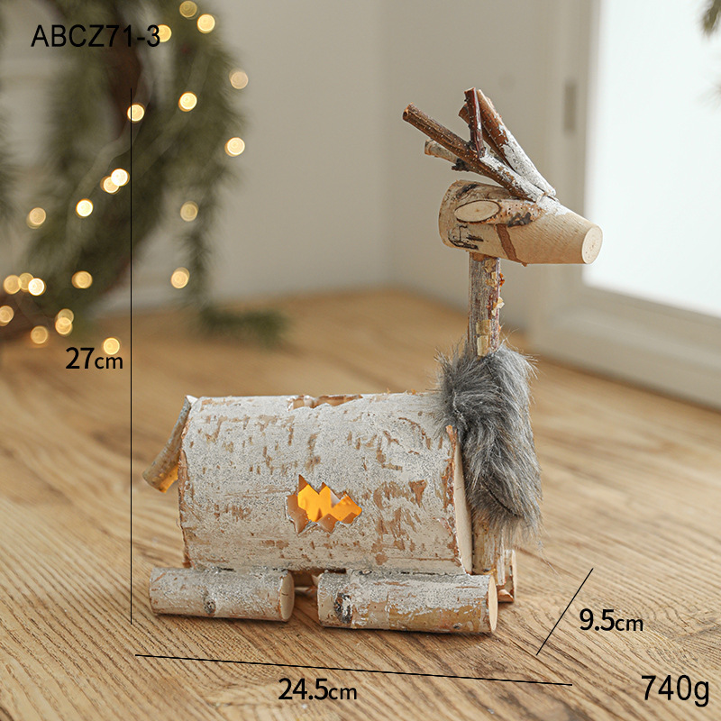 Title 2, Fashion Christmas Deer Handmade DIY Decorations...