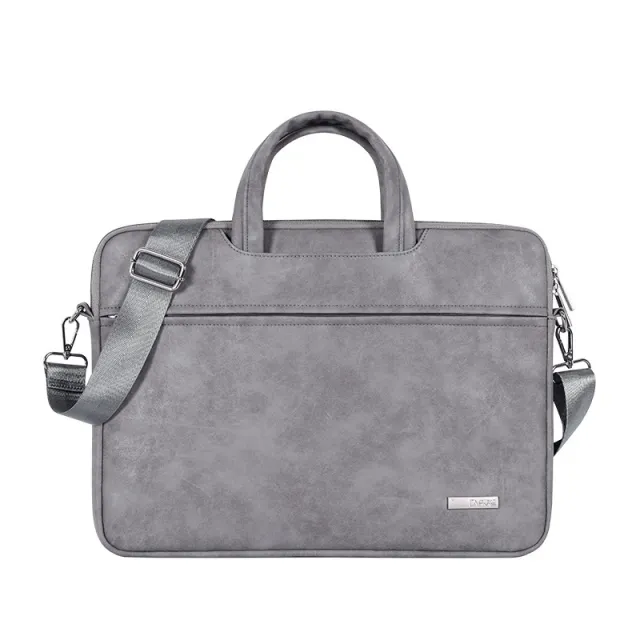 Laptop Bag Suitable Briefcase Laptop Sleeve Protective Case Grey - Shop at LoveMi
