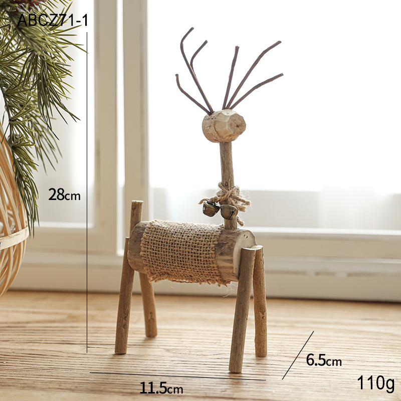 Title 3, Fashion Christmas Deer Handmade DIY Decorations...