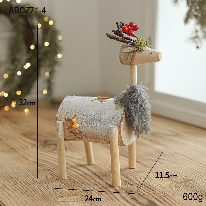 Title 4, Fashion Christmas Deer Handmade DIY Decorations...