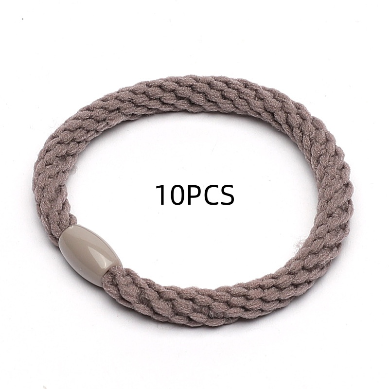 10PCs Dark Coffee Color