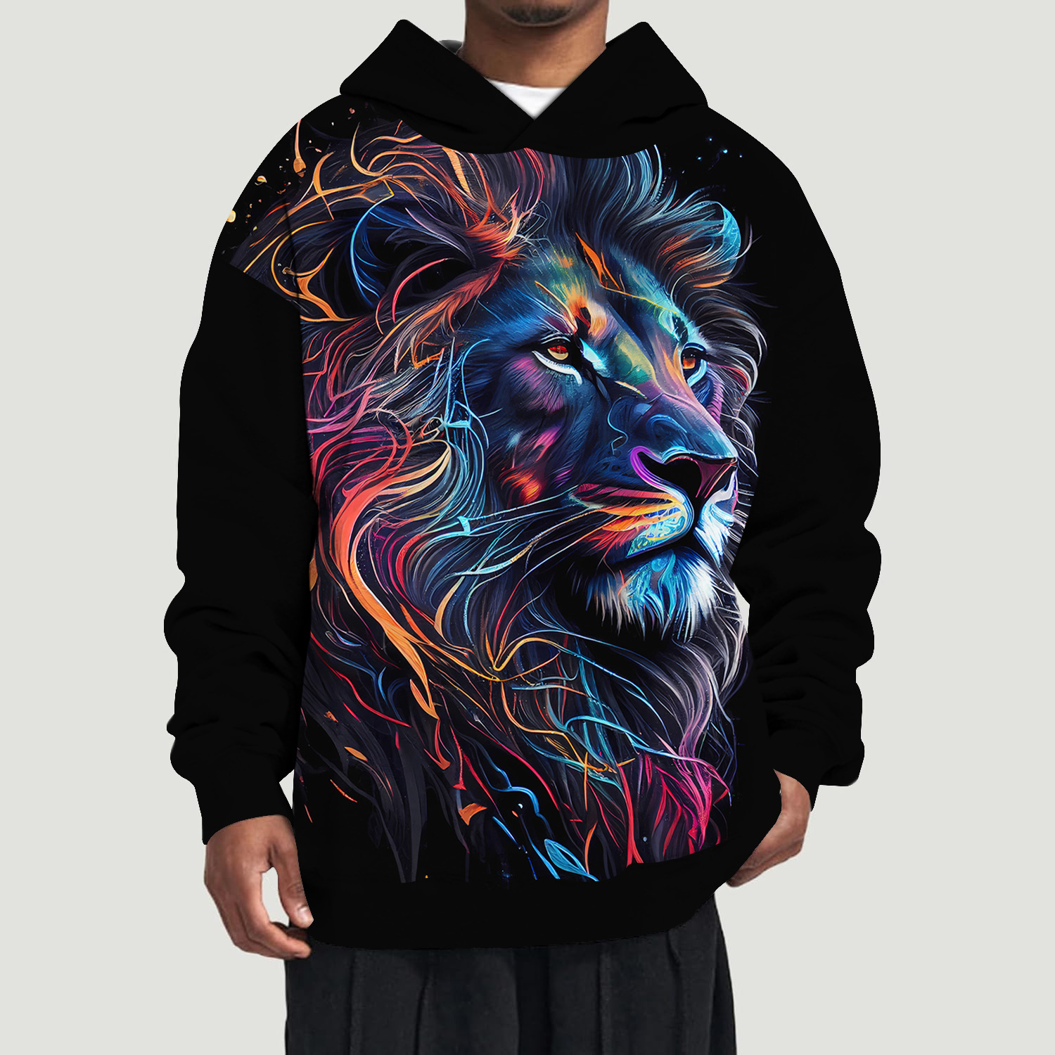 Colorful Lion