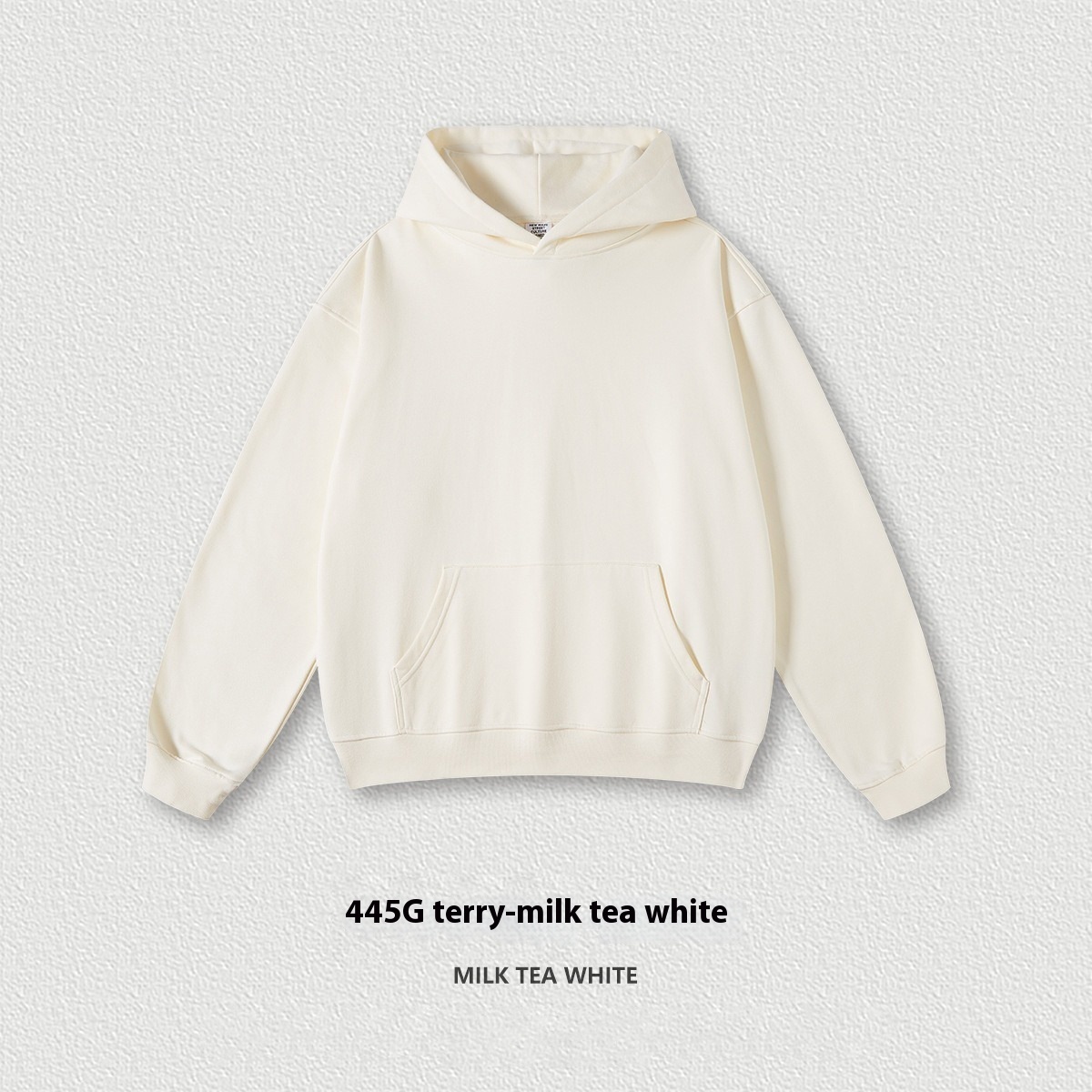 Hooded Milk Tea White